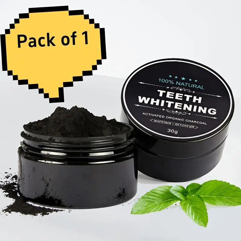 Coconut Shell Activated Carbon, Whitening Teeth Powder, Deep Cleans, Fresh Breath, No Fragrance, Reusable, Suitable for Toothbrushes And Tongue Cleaners Coconut Shell Activated Carbon, Whitening Teeth Powder, Deep Cleans, Fresh Breath, No Fragrance