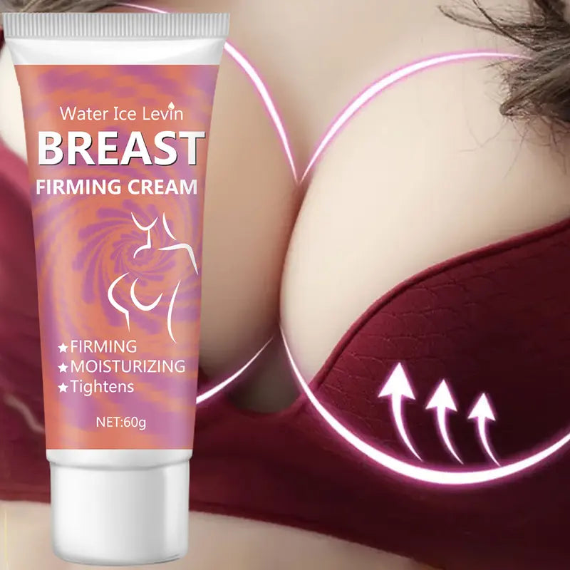 Chest Tightening Massage Cream 60g, rich in jojoba oil and vitamin E, soaked in honey, lifting and firming Light Beige care