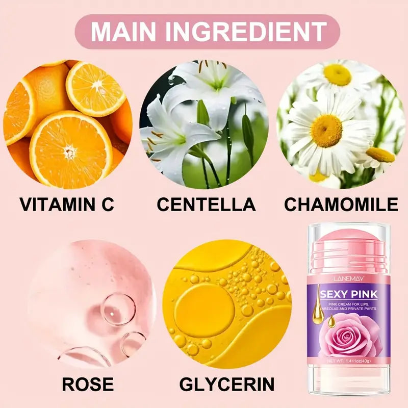 Lanemay Women's Secret Cream with Vitamin E & Rose Extract