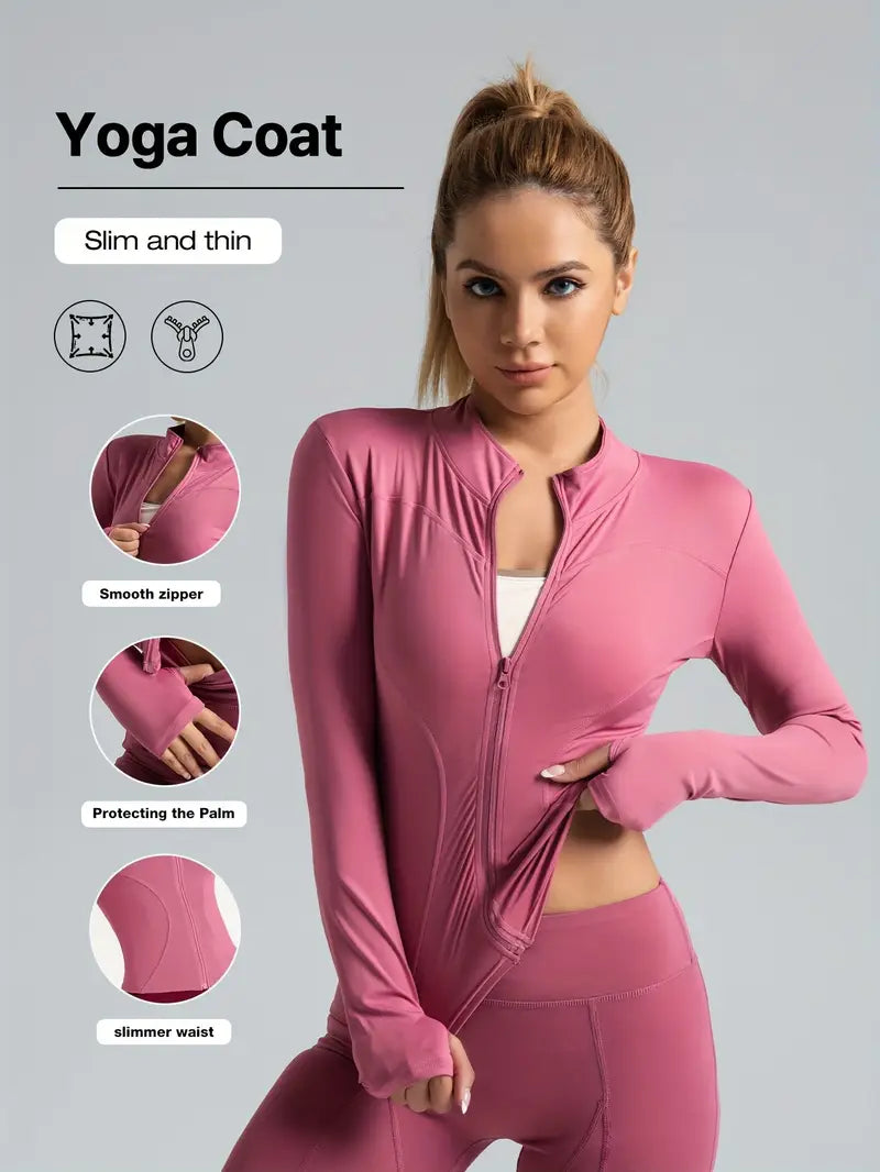 Women'S Midi Yoga Jacket,