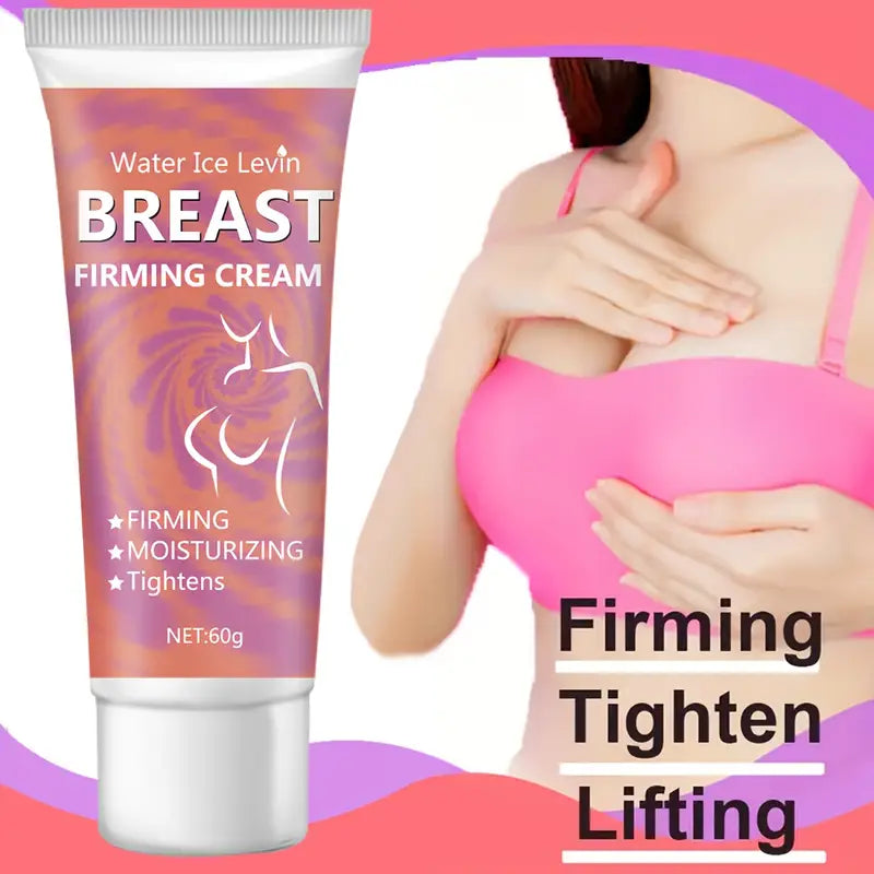 Chest Tightening Massage Cream 60g, rich in jojoba oil and vitamin E, soaked in honey, lifting and firming Light Beige care