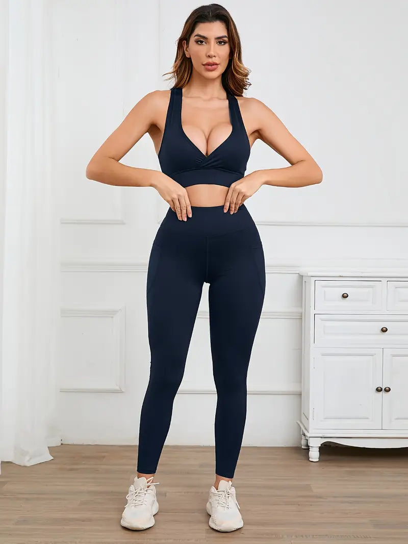 Women's Sports Yoga Set 2-Piece