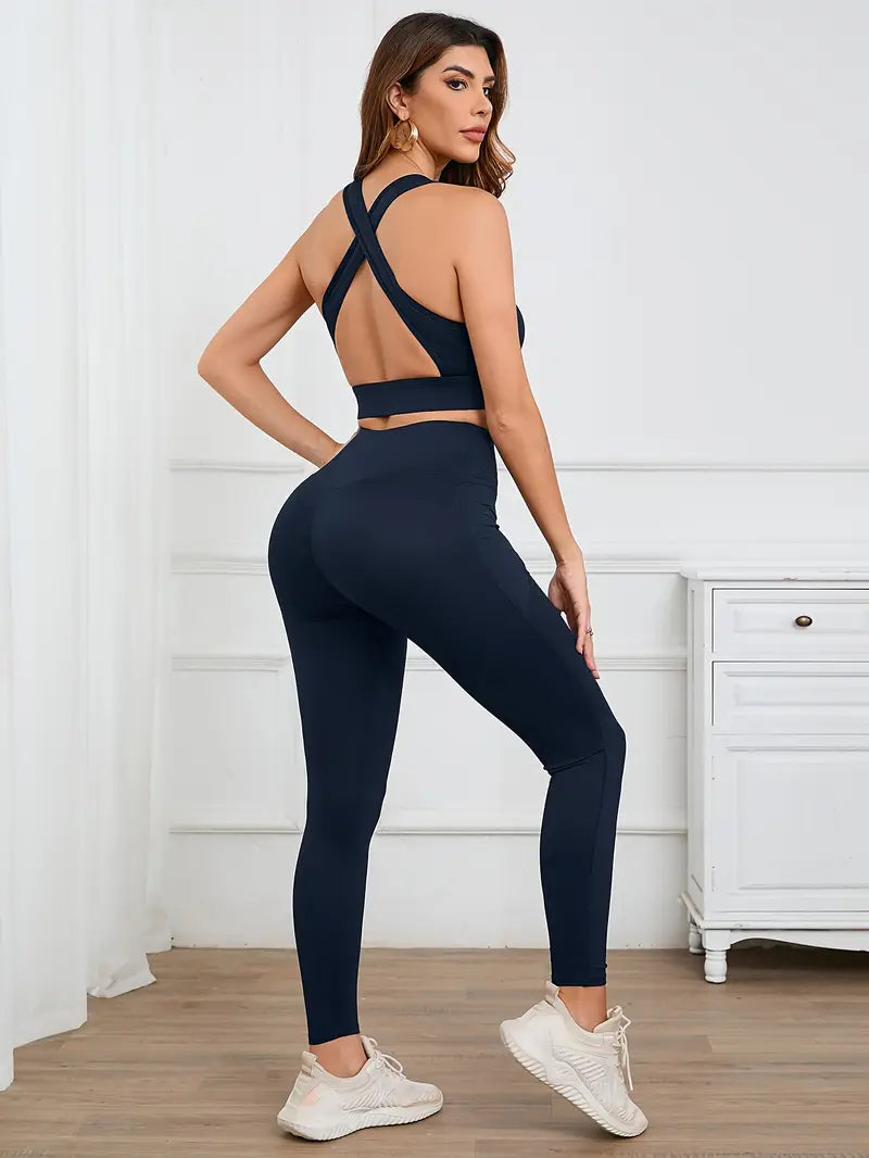 Women's Sports Yoga Set 2-Piece