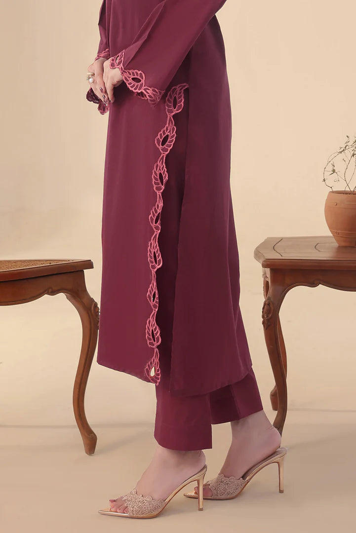 Camillia Embroidered 3PC Lawn Dress