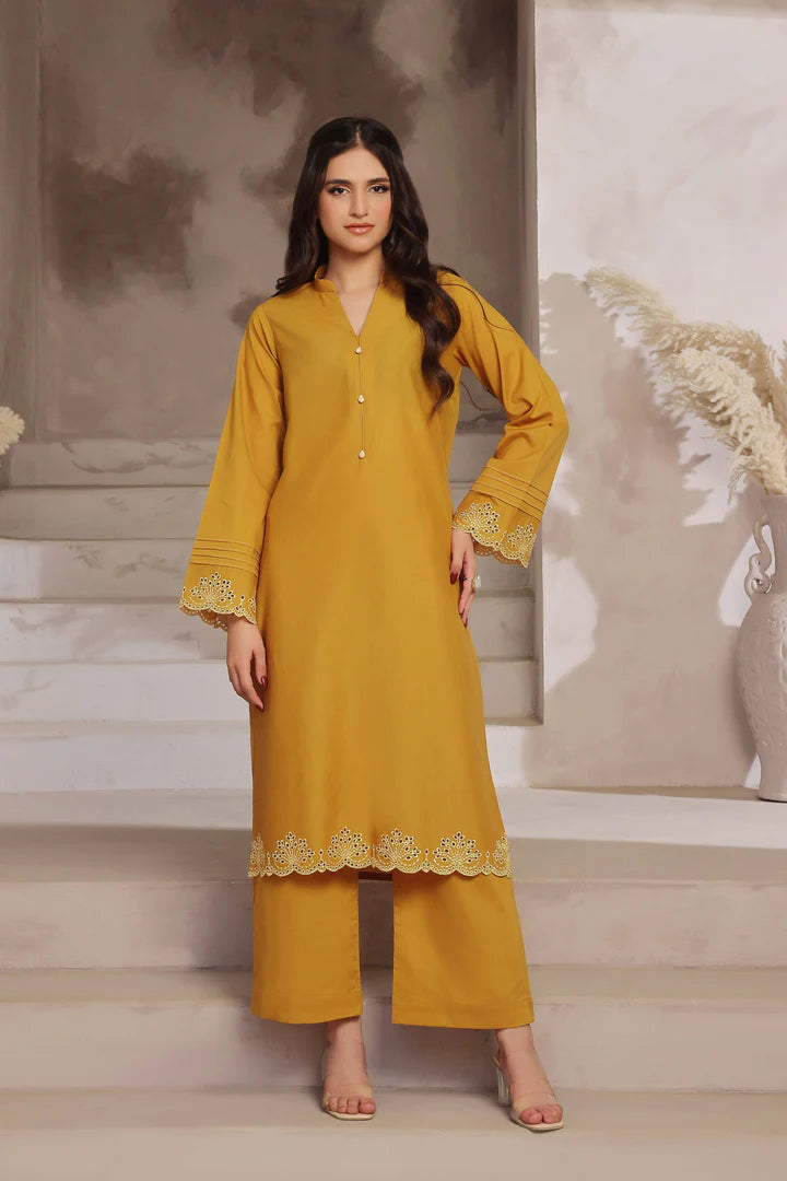 Dusk Embroidered Lawn 2PC Dress