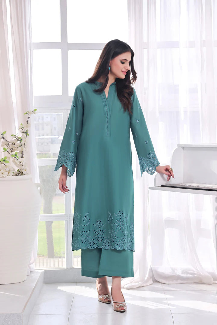 Zephyr Embroidered Lawn 2PC Dress