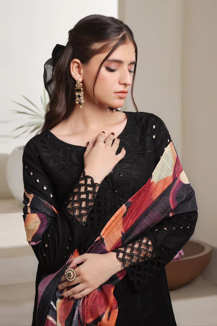 Mist Embroidered 3PC Lawn Dress