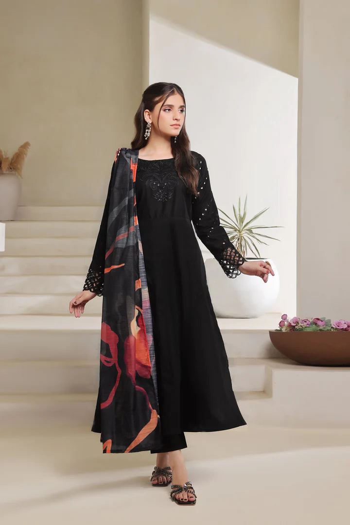 Mist Embroidered 3PC Lawn Dress