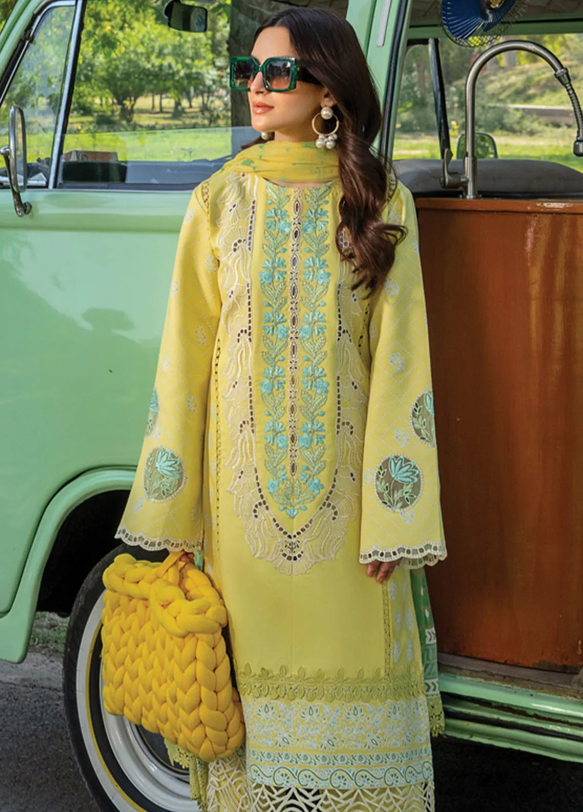 Carnation By Rang Rasiya Embroidered Lawn Suit Unstitched 3 Piece RR24CF D-07 Ayla