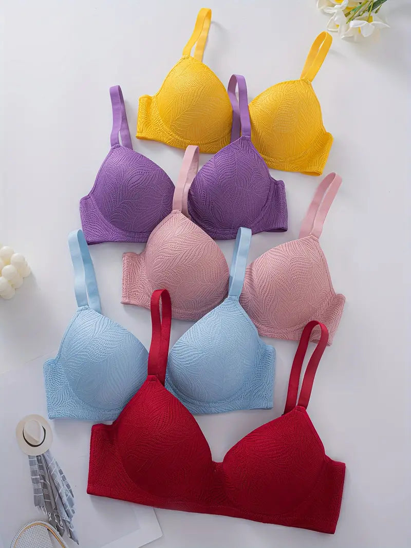 Push-Up Bras for Women - Comfortable, Wireless Support with Adjustable Straps, Non-Removable Pads, High Support Strength