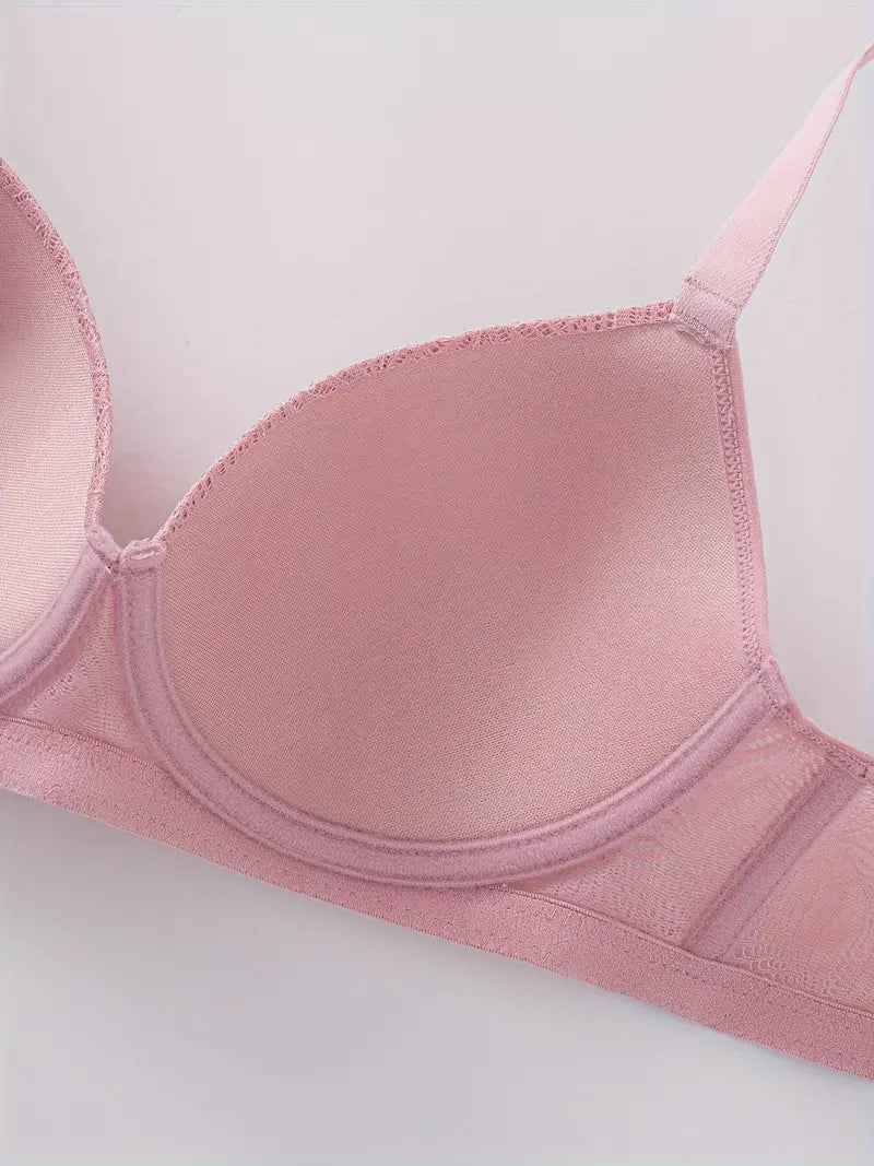 Push-Up Bras for Women - Comfortable, Wireless Support with Adjustable Straps, Non-Removable Pads, High Support Strength