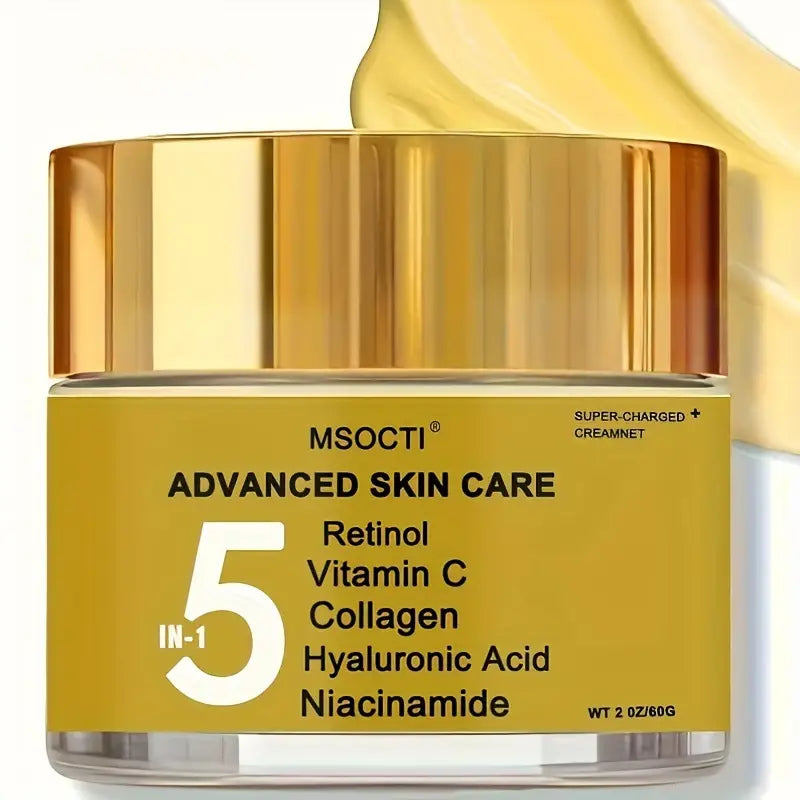 Moisturizing Face Cream with Retinol, Vitamin C, Collagen